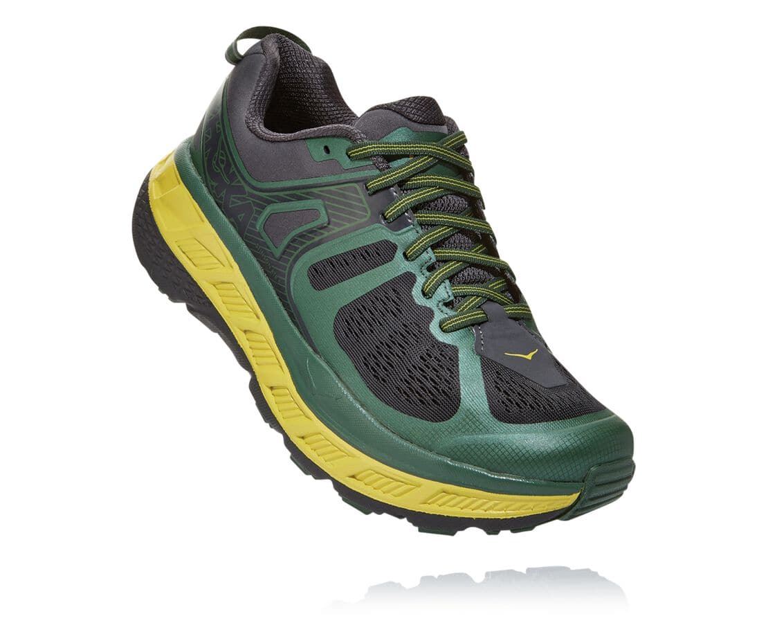 Hoka One One Stinson Atr 5 South Africa - Mens Trail Running Shoes - Grey Stripes,IHMDP-5264